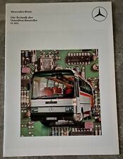 108) Mercedes Benz, la tecnología del ómnibus serie O 303, folleto, folleto  segunda mano  Embacar hacia Argentina