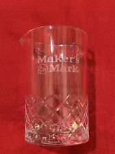 Vaso mezclador de cóctel de cristal Makers Mark, pico de verter - es un gran regalo segunda mano  Embacar hacia Argentina