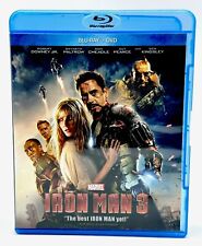 IRON MAN 3 (Blu-ray/DVD, 2013, Conjunto de 2 Discos) com Inserções ENVIO RÁPIDO L@@K comprar usado  Enviando para Brazil
