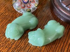 Pair chinese jade for sale  HOLT
