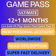 Xbox Game Pass Ultimate 12+1 months✔️whole period at once🔥READ DESCRIPTION for sale  Shipping to South Africa