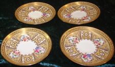 4 platillos de porcelana Tiffany Cauldon T1622 4 1/2" (solo) con incrustaciones de oro segunda mano  Embacar hacia Argentina