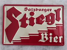 Stiegl Beer Bier Tin Sign Brewing Brewery Pilsner Company Pub Manage for sale  Shipping to South Africa