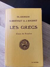 Grecs classe ch.georgin d'occasion  Grenoble-