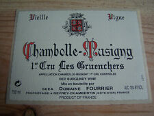 chambolle musigny 1er cru d'occasion  Quimperlé