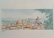 Watercolour painting florence for sale  ST. HELENS