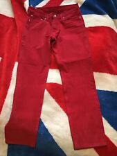 Levis womens red for sale  BRIDLINGTON