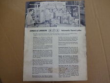 Jones lamson automatic for sale  UK