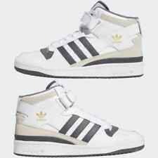 Mens Adidas Originals Forum Mid High Top Trainers Shoes Basketball Stripes Strap for sale  Shipping to South Africa