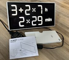Albert clock led gebraucht kaufen  Schwarzenbruck