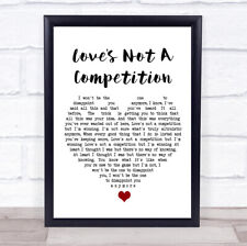 Love competition white for sale  UK