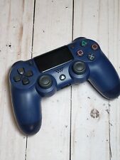 Controlador inalámbrico Sony Dualshock 4 para Playstation 4 azul medianoche CUH-ZCT2U segunda mano  Embacar hacia Argentina
