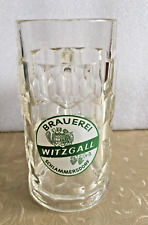 Alter glas bierkrug gebraucht kaufen  Hallerndorf