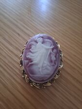 Large vintage cameo brooch for sale  Shipping to South Africa