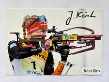 Rig autogrammkarte biathlon gebraucht kaufen  Deutschland