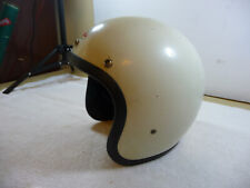 Vintage 1971 Bell Super Magnum Helmet, White. 7 1/2 Small/Medium for sale  Shipping to South Africa