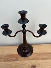 Wooden candelabra for sale  SIDCUP