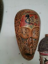 Maschere legno africane usato  Palermo