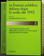 Finanza pubblica italiana usato  Ariccia