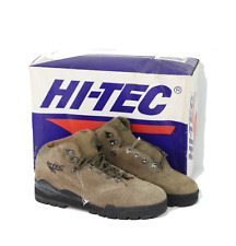 NOS Vintage 90s Hi-Tec Womens Size 8.5 Suede Leather Ankle Hiking Boots Brown for sale  Shipping to South Africa