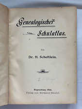 Genealogischer schulatlas . gebraucht kaufen  Bonn