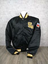 VTG New Orleans Saints NFL Proline Starter Satin Jacket Embroidery Sz Large USA for sale  North Wilkesboro