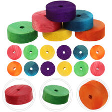 Colorful wood wheels for sale  Shipping to Ireland