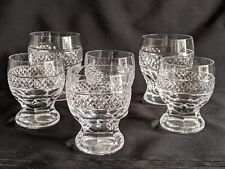 cut glass whisky glasses for sale  NORWICH