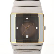Usado, Relógio de quartzo masculino Rado Diastar 152.0332.3 prata cerâmica do Japão comprar usado  Enviando para Brazil
