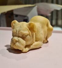 Resin cream dog for sale  ROCHFORD