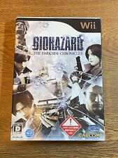 In A Box NINTENDO Wii Japão Ntsc Biohazard The Darkside Chronicles, usado comprar usado  Enviando para Brazil
