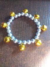 Bracelet gris grelots d'occasion  Coutras