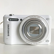 SAMSUNG WB35F 16.2 Megapixel Wifi Digital Camera White For PARTS REPAIR, used for sale  Shipping to South Africa