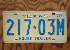 1970 texas license for sale  Boulder