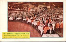 PC The Terrace Garden Dine and Dance Restaurant Morrison Hotel Chicago Illinois segunda mano  Embacar hacia Argentina