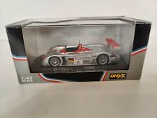 Used, Onyx 1/43 Scale XLM058 - Audi R8 - #8 Winner Le Mans 2000 - Silver for sale  Shipping to South Africa