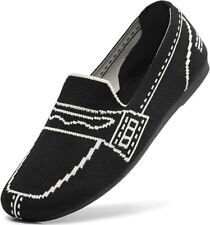 Bacia- Mocassim Malha Confortável Negócios Casual Sapatos Liso, Tamanho: 6 M, Preto comprar usado  Enviando para Brazil