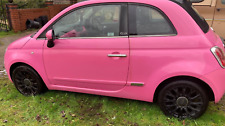 Pink fiat 500c for sale  MANCHESTER