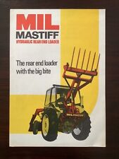 Mil mastiff hydraulic for sale  BRISTOL