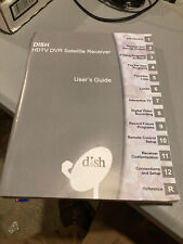Dish Network User ‘s Guide For HDTV DVR Satelite Receiver for sale  Shipping to South Africa