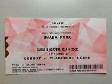 Ticket concert shaka d'occasion  La Séguinière