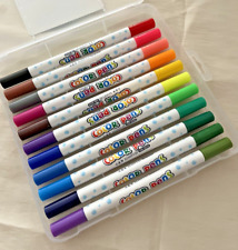 Usado, Kit de marcadores conjunto de marcadores caneta tinta ponta pincel arte cores canetas acrílico à prova d'água comprar usado  Enviando para Brazil