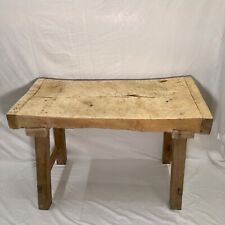 Antique butchers block for sale  STOCKPORT