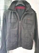 superdry leather jacket for sale  MARLOW