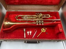 King Cleveland Superior Trumpet 60's good condition with case Working for sale  Shipping to South Africa