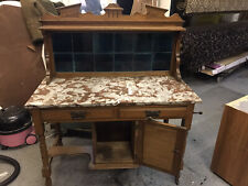 Antique wooden washstand for sale  HODDESDON