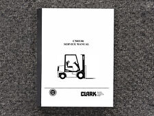 Used, Clark Forklift C500Y80 Repair Service Shop Manual for sale  Shipping to South Africa