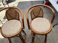 vintage rattan bar stools for sale  Santa Clara