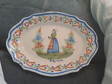 Ancien plat faience d'occasion  Thise