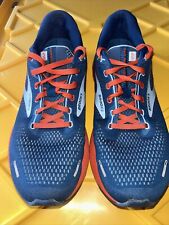 BROOKS Adrenaline GTS 22 Navy & Orange Men’s Size 9.5 for sale  Shipping to South Africa